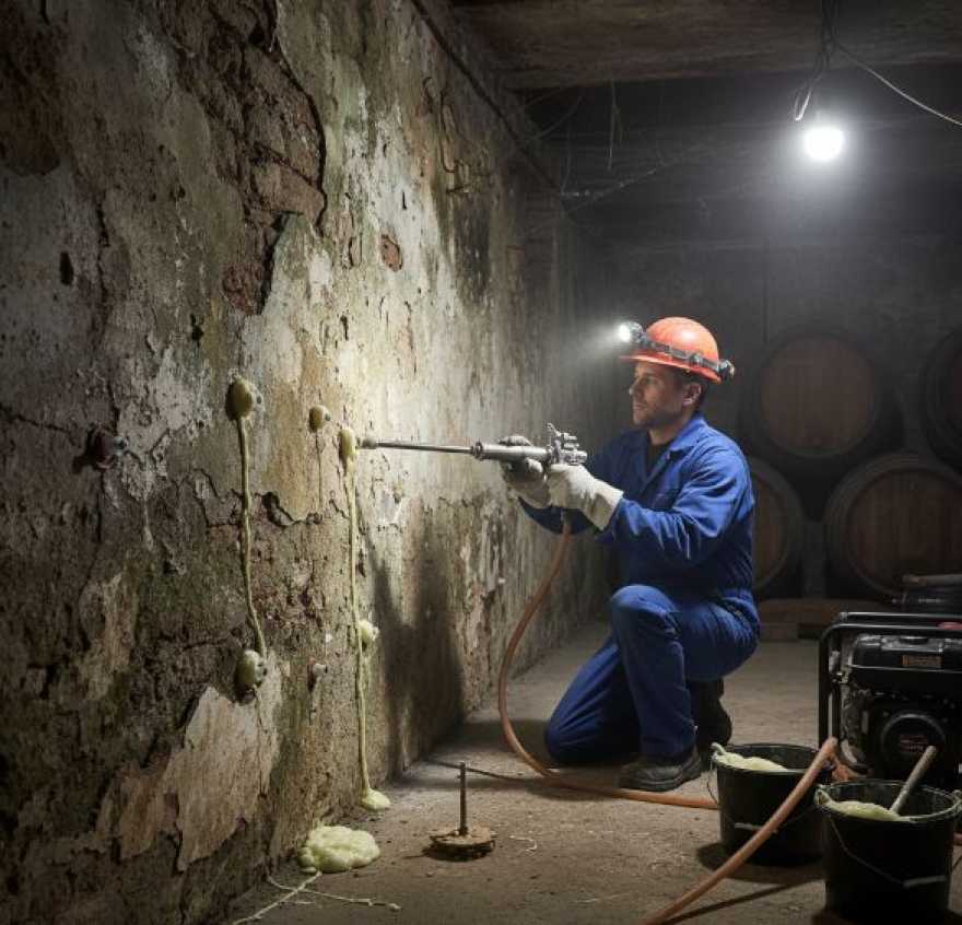 Cantine, Garage e Locali Interrati: La Soluzione Chirurgica alle Infiltrazioni d'Acqua