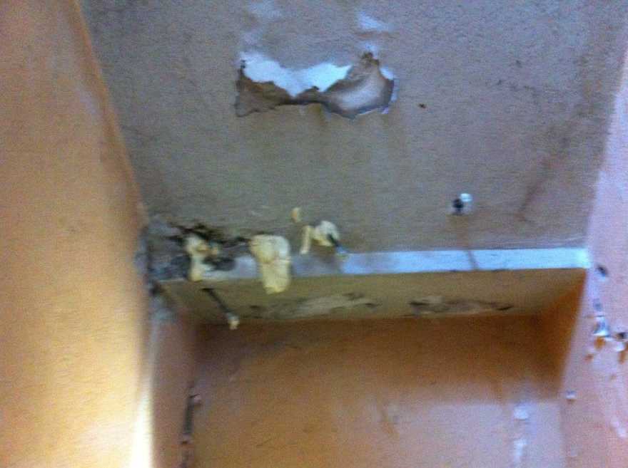 Riparazione infiltrazioni